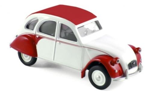 Modellautos Citroen 2CV 1/64 Norev Dolly weiss/rot 1986 Citroen 2CV 1/64 Norev Dolly weiss/rot 1986 modellautos