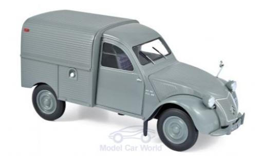 Modellautos Citroen 2CV 1/18 Norev Fourgonnette grau 1957 Citroen 2CV 1/18 Norev Fourgonnette grau 1957 modellautos