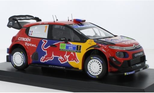 Modellautos Citroen C3 1/18 Norev WRC No.1 Red Bull / Total WRC Rally Mexico 2019 S.Ogier/J.Ingrassia Citroen C3 1/18 Norev WRC No.1 Red Bull / Total WRC Rally Mexico 2019 S.Ogier/J.Ingrassia modellautos