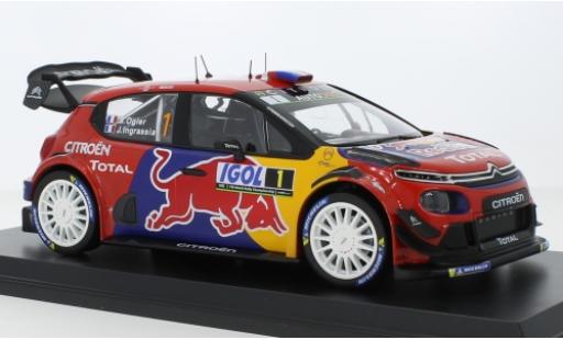 Modellautos Citroen C3 1/18 Norev WRC No.1 Red Bull / Total WRC Tour de Corse 2019 S.Ogier/J.Ingrassia Citroen C3 1/18 Norev WRC No.1 Red Bull / Total WRC Tour de Corse 2019 S.Ogier/J.Ingrassia modellautos