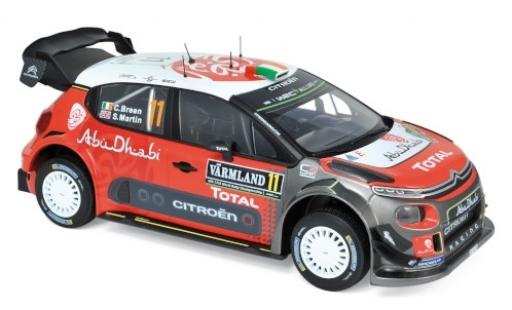 Modellautos Citroen C3 1/18 Norev WRC No.11 Rallye WM Rallye Schweden 2018 C.Breen/S.Martin Citroen C3 1/18 Norev WRC No.11 Rallye WM Rallye Schweden 2018 C.Breen/S.Martin modellautos