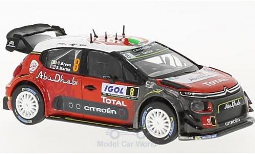 Modellautos Citroen C3 1/43 Norev WRC No.8 WRC Rallye Tour de Corse 2017 C.Breen/S.Martin Citroen C3 1/43 Norev WRC No.8 WRC Rallye Tour de Corse 2017 C.Breen/S.Martin modellautos