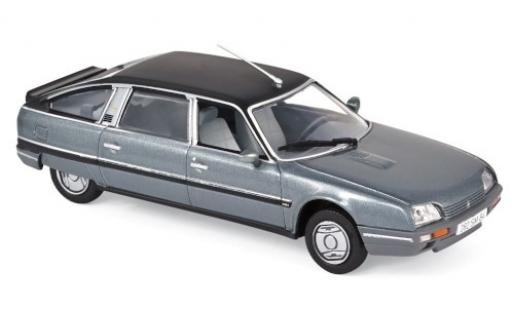 Citroen CX 1/43 Norev Turbo 2 Prestige mettalic grau/schwarz 1986 modellautos
