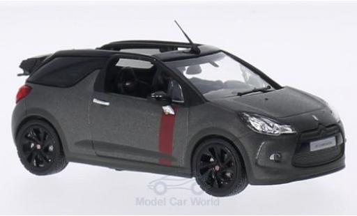 Modellautos DS Automobiles DS3 1/43 Norev Citroen Cabrio Racing matt-grau 2014 DS Automobiles DS3 1/43 Norev Citroen Cabrio Racing matt-grau 2014 modellautos