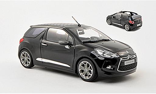 Modellautos DS Automobiles DS3 1/18 Norev Citroen Cabrio schwarz 2013 Verdeck in 3 Positionen darstellbar DS Automobiles DS3 1/18 Norev Citroen Cabrio schwarz 2013 Verdeck in 3 Positionen darstellbar modellautos