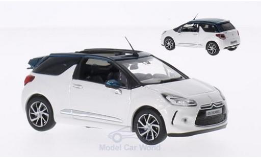 Modellautos DS Automobiles DS3 1/43 Norev Citroen Cabrio weiss/mettalic grün 2015 Dachteile liegen ein DS Automobiles DS3 1/43 Norev Citroen Cabrio weiss/mettalic grün 2015 Dachteile liegen ein modellautos