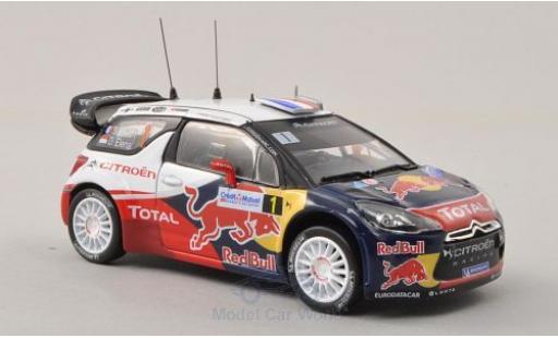 Modellautos DS Automobiles DS3 1/43 Norev Citroen WRC No.1 Red Bull Rallye Frankreich 2012 S.Loeb/D.Elena DS Automobiles DS3 1/43 Norev Citroen WRC No.1 Red Bull Rallye Frankreich 2012 S.Loeb/D.Elena modellautos