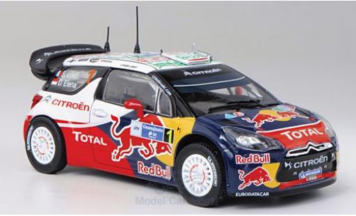 Modellautos DS Automobiles DS3 1/43 Norev Citroen WRC No.1 Red Bull Total Rallye Mexico 2011 S.Loeb/D.Elena DS Automobiles DS3 1/43 Norev Citroen WRC No.1 Red Bull Total Rallye Mexico 2011 S.Loeb/D.Elena modellautos