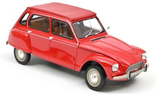 Modellautos Citroen Dyane 1/18 Norev 6 rot 1974 mit Faltdach Citroen Dyane 1/18 Norev 6 rot 1974 mit Faltdach modellautos