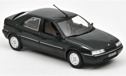Citroen Xantia 1/43 Norev mettalic grün 1993 modellautos