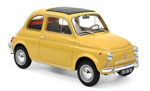 Fiat 500 1/18 Norev L beige 1968 modellautos