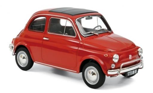 Fiat 500 1/18 Norev L rot 1968 modellautos