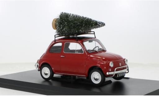 Modellautos Fiat 500 1/18 Norev L rot Christmas Special 1968 1:18 Fiat 500 1/18 Norev L rot Christmas Special 1968 1:18 modellautos