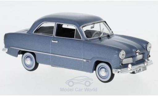 Ford 12M 1/43 Norev mettalic blau 1954 modellautos