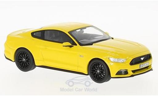 Ford Mustang GT 1/43 Norev GT gelb 2015 modellautos