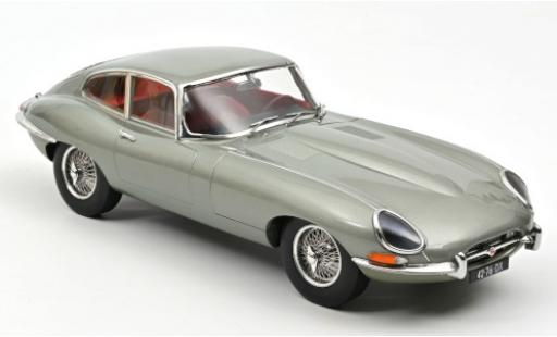 Jaguar E-Type 1/12 Norev Coupe mettalic grau 1964 modellautos