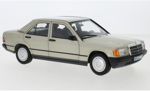 Mercedes 190 1/18 Norev E (W201) mettalic beige 1982 modellautos