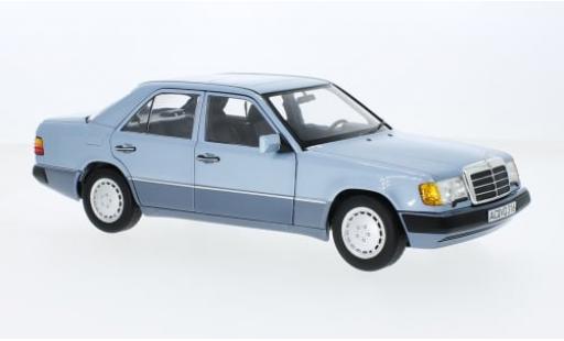 Mercedes 230 1/18 Norev E (W124) metallise blau 1990 1:18 modellautos