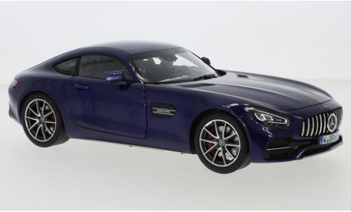 Modellautos Mercedes AMG GT 1/18 Norev S (C190) mettalic blau 2019 Mercedes AMG GT 1/18 Norev S (C190) mettalic blau 2019 modellautos