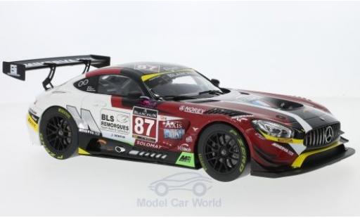 Modellautos Mercedes AMG GT 1/18 Norev 3 No.87 Blancpain GT Series Monza 2016 J.-C.Beaubelique/M.Ricci/G.Vannelet Mercedes AMG GT 1/18 Norev 3 No.87 Blancpain GT Series Monza 2016 J.-C.Beaubelique/M.Ricci/G.Vannelet modellautos