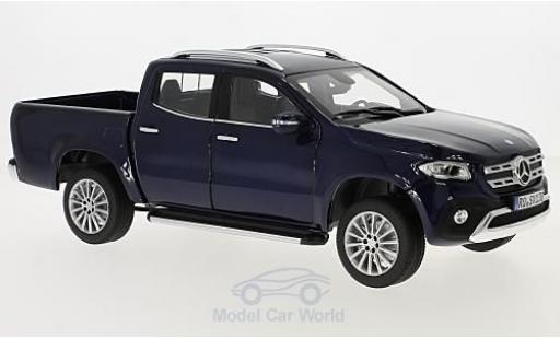 Modellautos Mercedes CLA 1/18 Norev X-Class mettalic blau 2018 Mercedes CLA 1/18 Norev X-Class mettalic blau 2018 modellautos