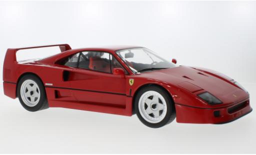 Ferrari F40 1/12 Norev rouge 1987 modellautos