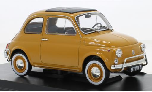 Fiat 500 1/18 Norev L gelb 1968 modellautos