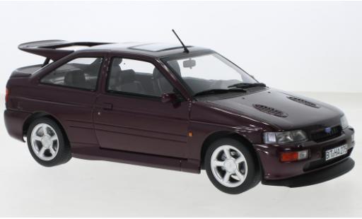 Ford Escort 1/18 Norev RS Cosworth metallise violett 1992 modellautos