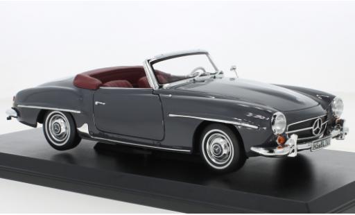 Mercedes 190 1/18 Norev SL (W121) grau 1957 modellautos