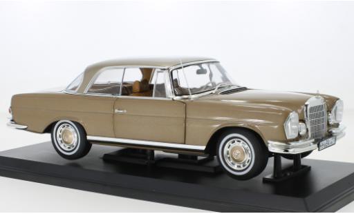 Mercedes 250 1/18 Norev SE Coupe (W111) metallise beige 1969 modellautos
