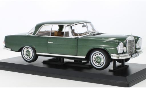 Mercedes 250 1/18 Norev SE Coupe (W111) metallise grün 1969 modellautos
