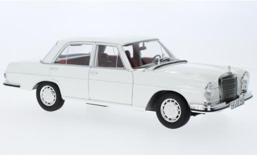 Mercedes 250 1/18 Norev SE (W108) blanche 1967 modellautos