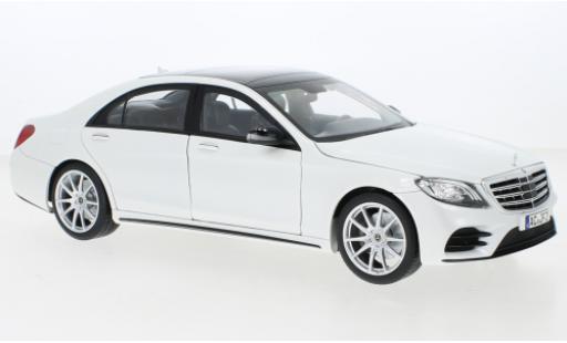 Modellautos Mercedes Classe S 1/18 Norev AMG-Line metallise weiss 2018 Mercedes Classe S 1/18 Norev AMG-Line metallise weiss 2018 modellautos