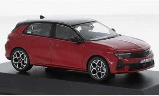 Modellautos Opel Astra 1/43 Norev L metallise rot/schwarz 2022 Opel Astra 1/43 Norev L metallise rot/schwarz 2022 modellautos