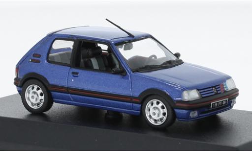 Modellautos Peugeot 205 1/18 Norev GTI 1.9 metallise bleu 1992 Peugeot 205 1/18 Norev GTI 1.9 metallise bleu 1992 modellautos