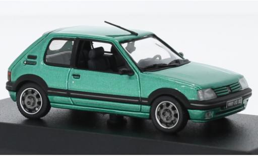 Modellautos Peugeot 205 1/18 Norev GTI Griffe metallise vert 1990 Peugeot 205 1/18 Norev GTI Griffe metallise vert 1990 modellautos