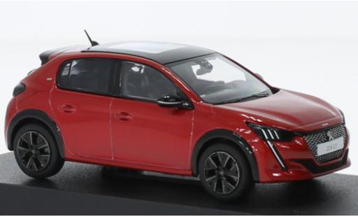 Modellautos Peugeot 208 1/43 Norev GT Line metallise rouge 2022 Peugeot 208 1/43 Norev GT Line metallise rouge 2022 modellautos