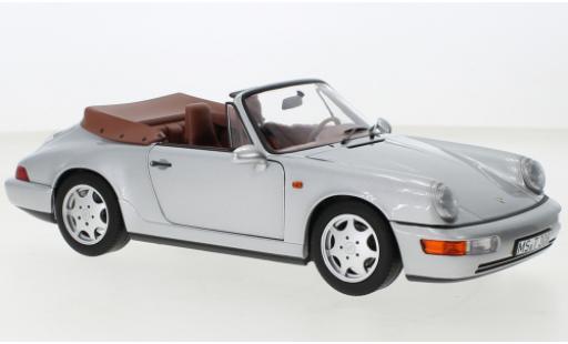 Modellautos Porsche 964 1/18 Norev 911  Carrera 2 Cabriolet silber 1990 Porsche 964 1/18 Norev 911  Carrera 2 Cabriolet silber 1990 modellautos