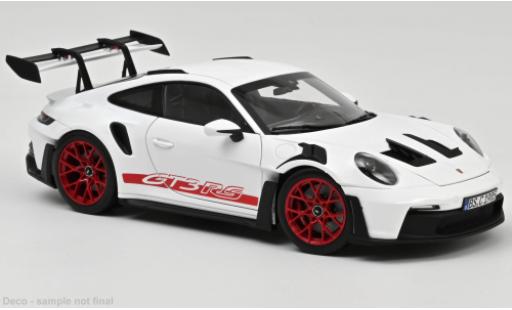 Modellautos Porsche 992 GT3 R 1/18 Norev 911  S blanche/rouge 2020 Porsche 992 GT3 R 1/18 Norev 911  S blanche/rouge 2020 modellautos