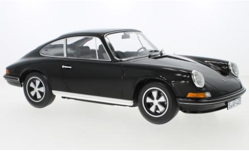 Porsche 911 1/12 Norev S schwarz 1972 modellautos