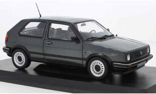 Modellautos Volkswagen Golf 1/18 Norev II CL metallise grau 1988 Volkswagen Golf 1/18 Norev II CL metallise grau 1988 modellautos
