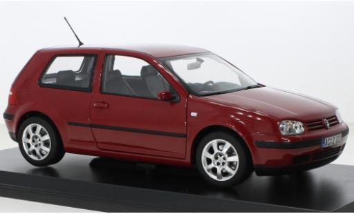 Modellautos Volkswagen Golf 1/18 Norev IV rouge 2002 Volkswagen Golf 1/18 Norev IV rouge 2002 modellautos
