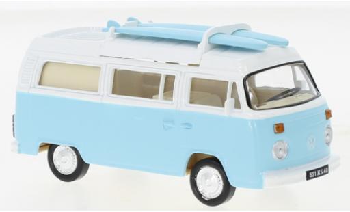 Volkswagen T2 1/43 Norev b Camper Van bleu clair 1973 modellautos