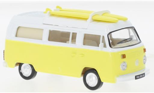 Volkswagen T2 1/43 Norev b Camper Van jaune clair 1973 modellautos