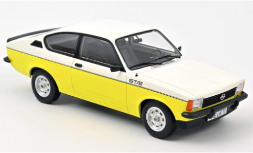 Opel Kadett 1/18 Norev C GT/E weiss/gelb 1977 modellautos
