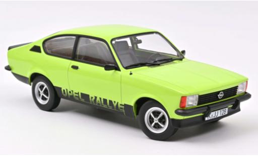 Opel Kadett 1/18 Norev C Rallye 2.0 E grün/Dekor 1977 modellautos