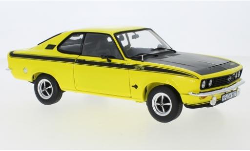Opel Manta 1/18 Norev A GT/E gelb/matt-schwarz 1975 modellautos