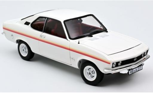 Opel Manta 1/18 Norev A Swinger weiss/Dekor 1975 modellautos
