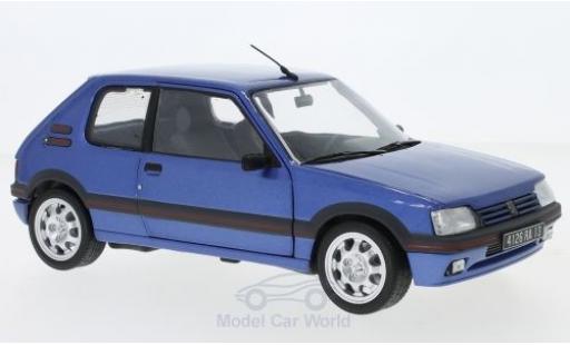 Modellautos Peugeot 205 GTI 1/18 Norev GTi 1.9 mettalic blau 1992 Peugeot 205 GTI 1/18 Norev GTi 1.9 mettalic blau 1992 modellautos