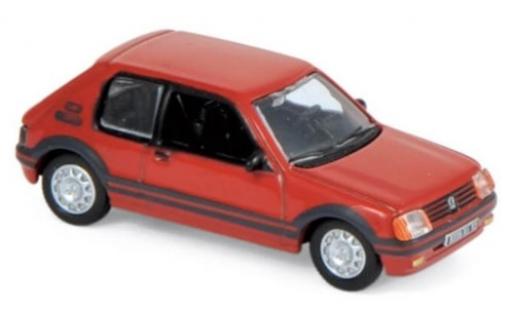 Modellautos Peugeot 205 1/87 Norev GTI 1.9 rot 1987 Peugeot 205 1/87 Norev GTI 1.9 rot 1987 modellautos